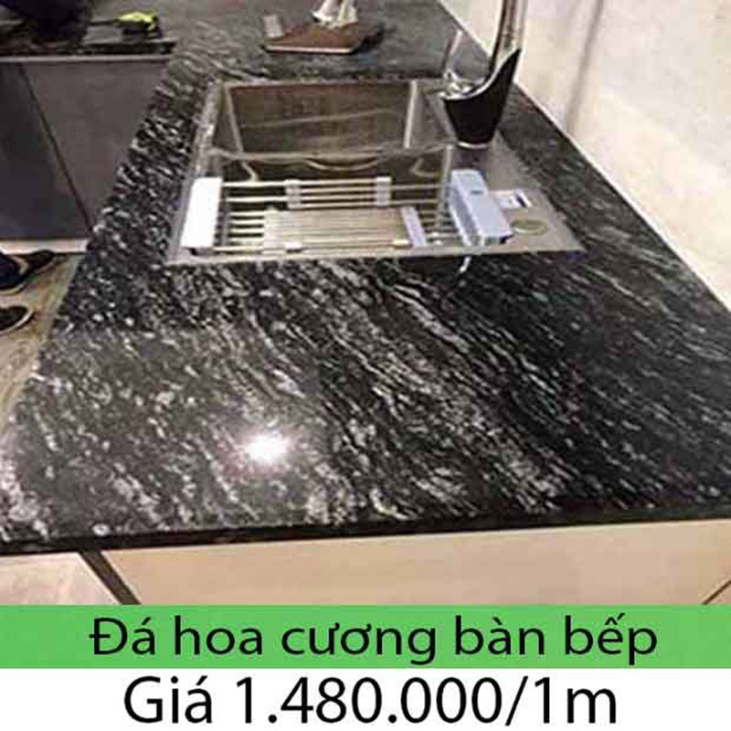 bếp đá hoa cương granite