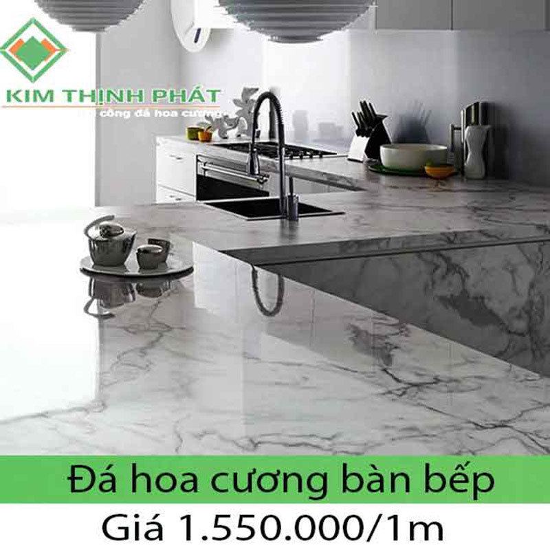 bếp đá hoa cương granite