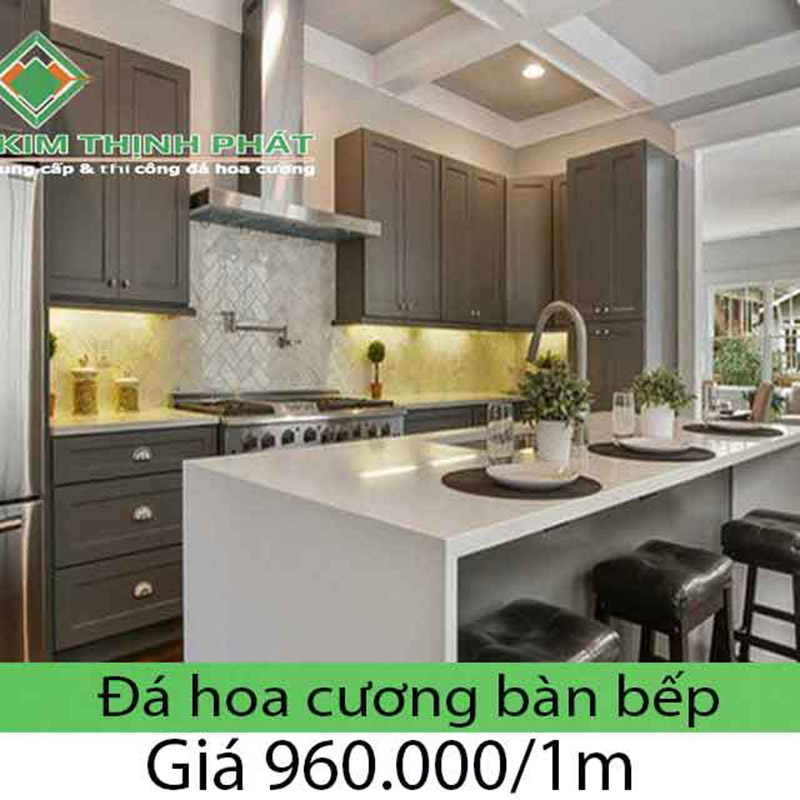 bếp đá hoa cương granite