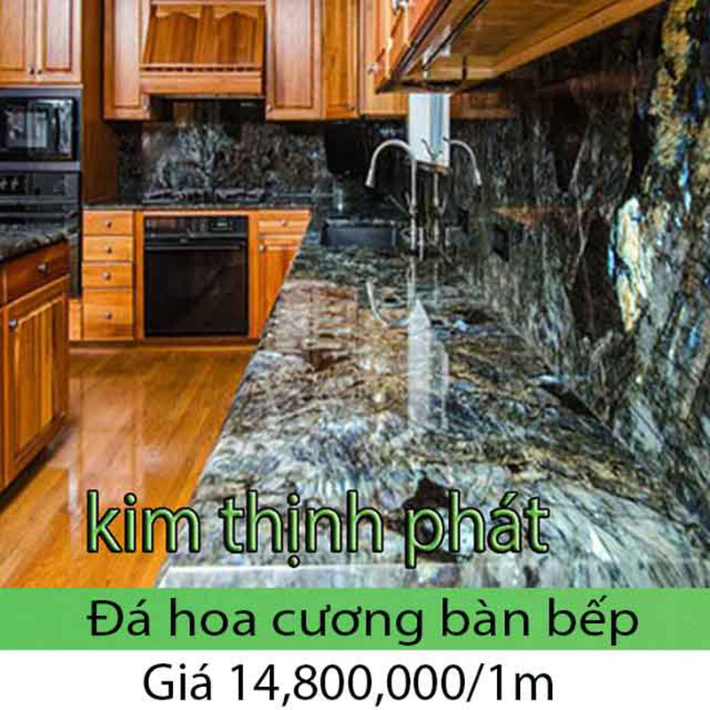 bếp đá hoa cương granite