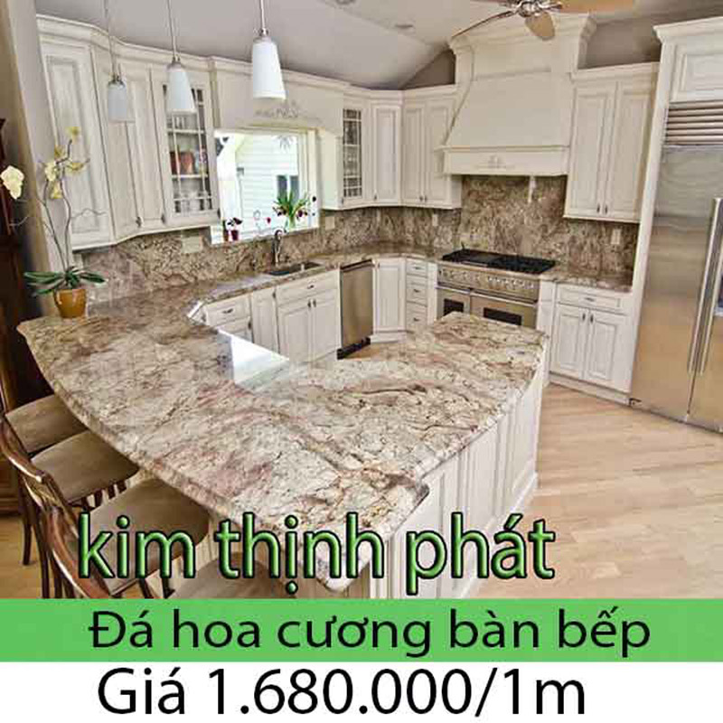 bếp đá hoa cương granite