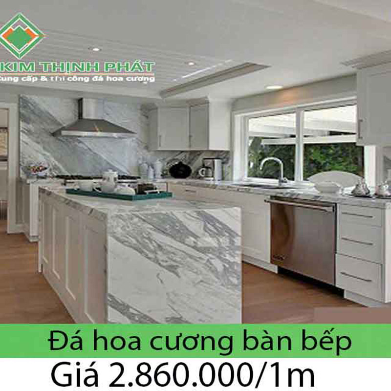 Bếp đá hoa cương granite tạo cho bạn nguồn năng lượng