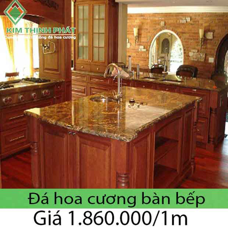 Bếp đá hoa cương granite sẽ cho một kết quả hết sức bất ngờ