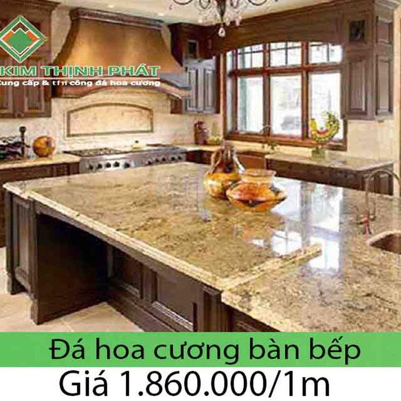 Bếp đá hoa cương granite được sử dụng ra sao