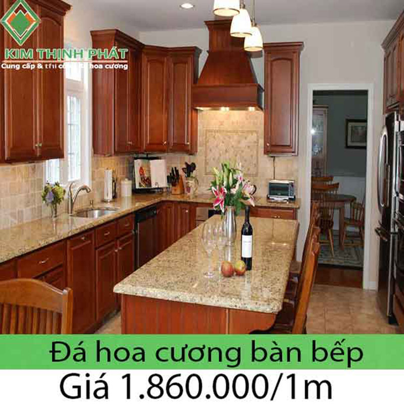 Bếp đá hoa cương granite người ta áp dụng xem trọng phong thủy