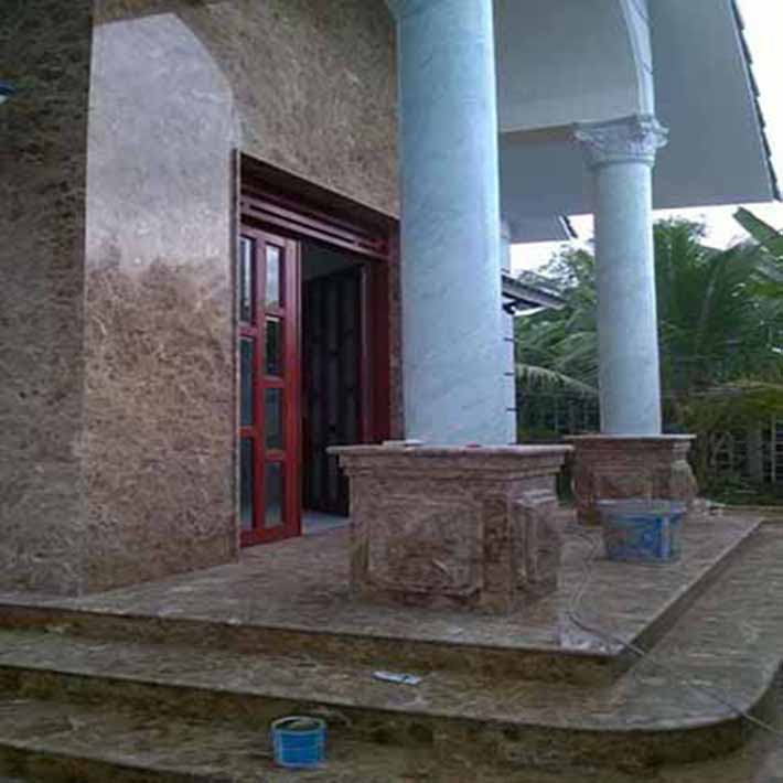 cột đá hoa cương