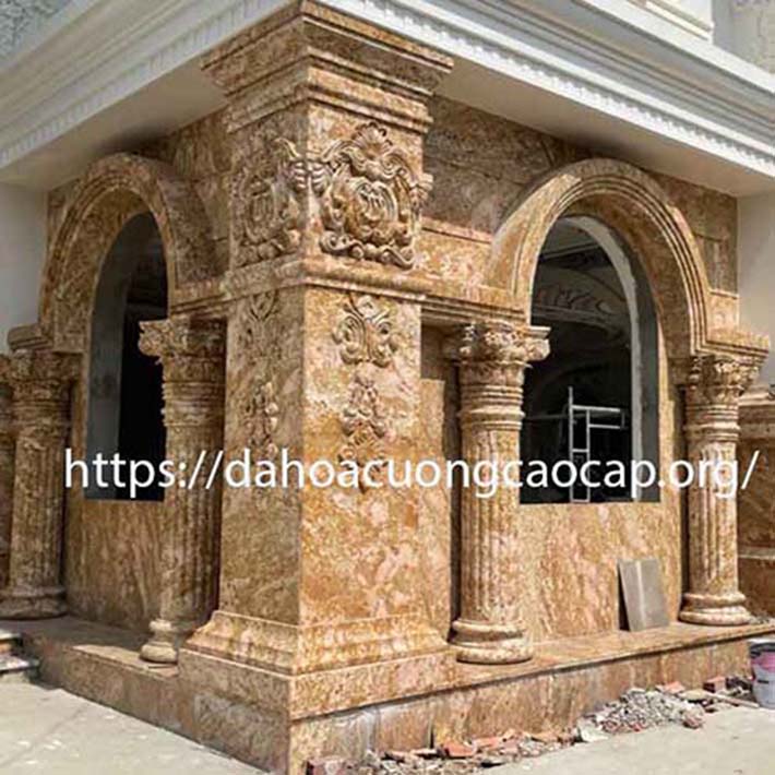 cột đá hoa cương granite