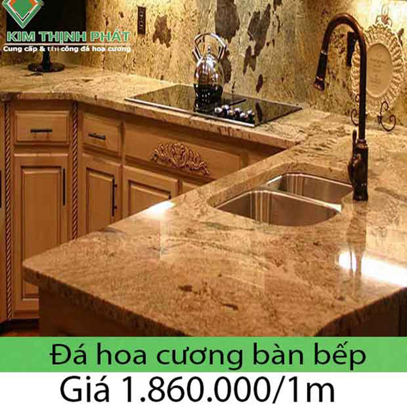 đá hoa cương bàn bếp