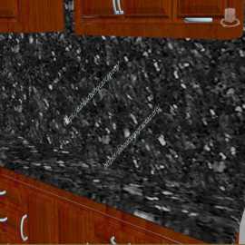 Đá hoa cương trắng vân mây ốp bếp F516