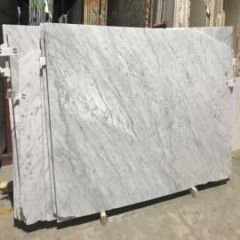 Đá hoa cương bianco carara  ốp bếp F477